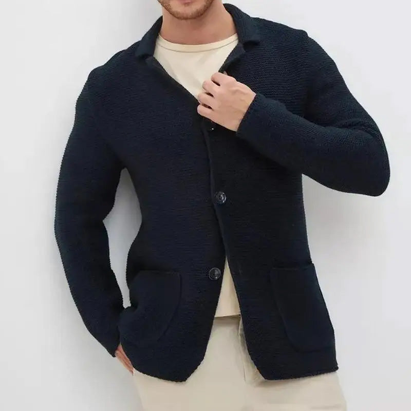 Classic Comfort Fit Button Cardigan - Nocini