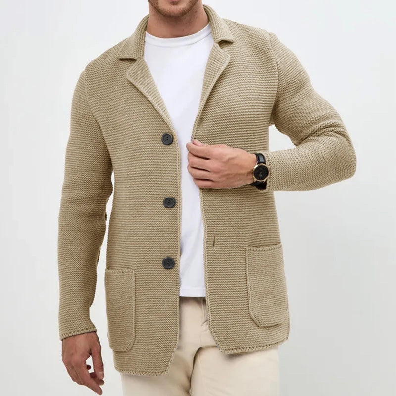 Classic Comfort Fit Button Cardigan