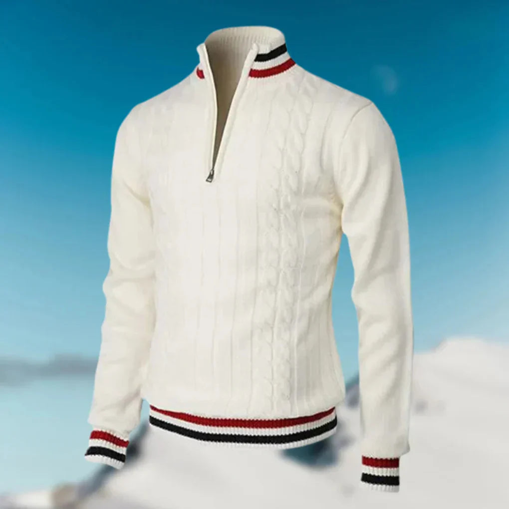 Stylish Crew Neck Men's Sweater - Olytrend