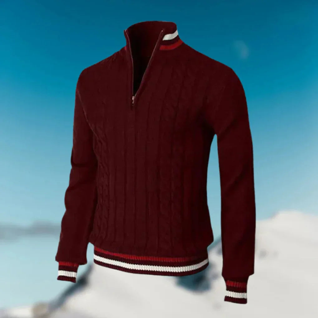 Stylish Crew Neck Men's Sweater
