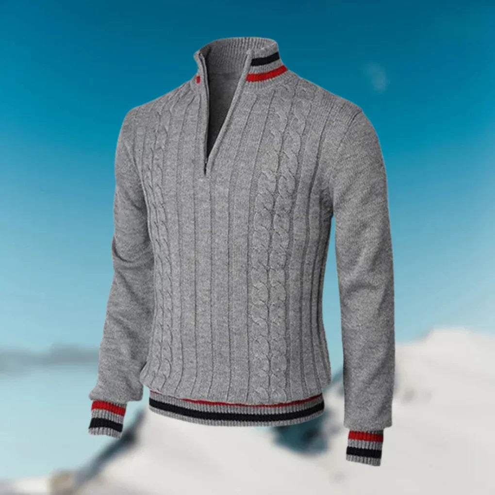 Stylish Crew Neck Men's Sweater