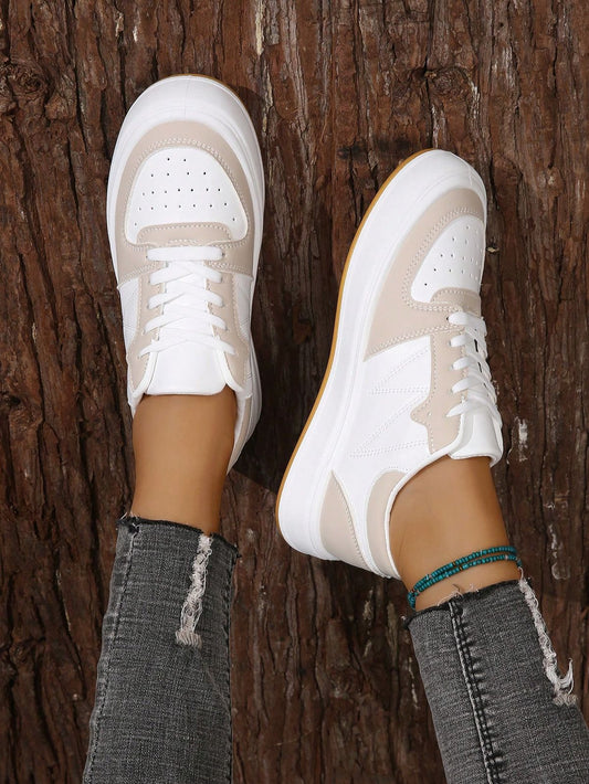 Soft White Women's Sneakers - Comfortable Athletic Shoes - Nocini