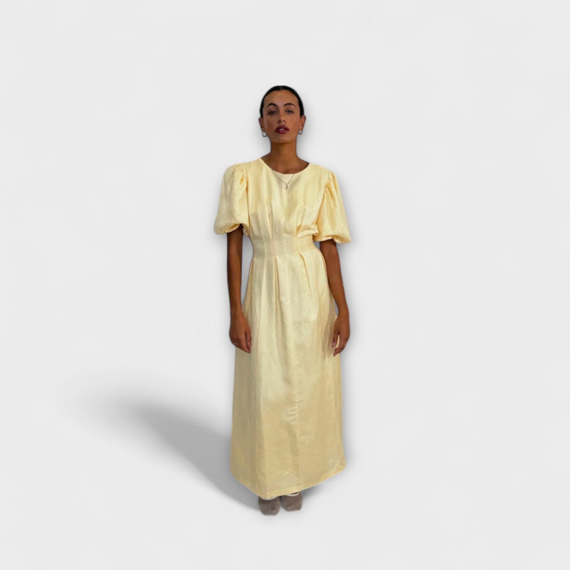 Lightweight Bright Yellow Sundress for Women - Nocini