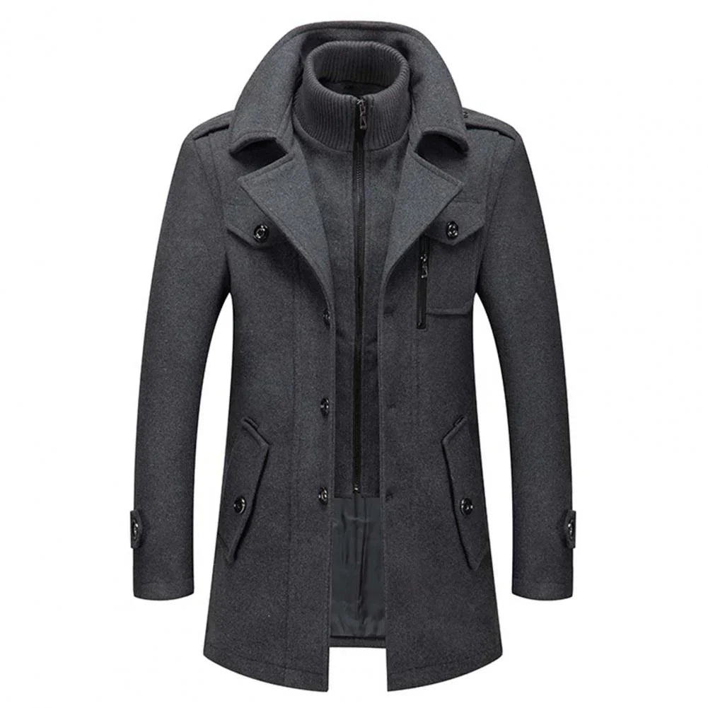 Insulated Mens 2 Piece Winter Parka Coat