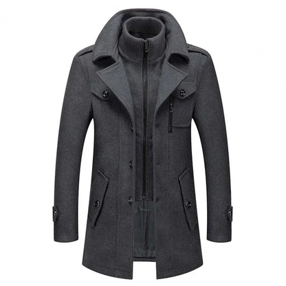Insulated Mens 2 Piece Winter Parka Coat