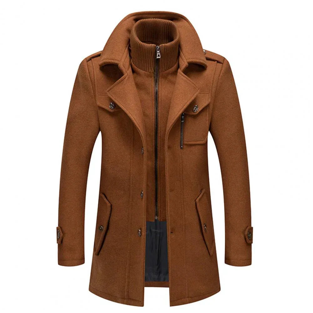 Insulated Mens 2 Piece Winter Parka Coat