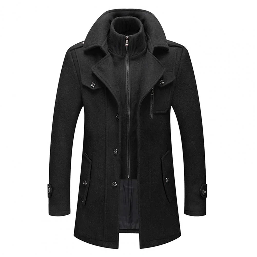 Insulated Mens 2 Piece Winter Parka Coat - Olytrend