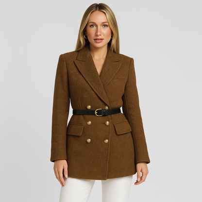 Women's Elegant Long Trench Coat