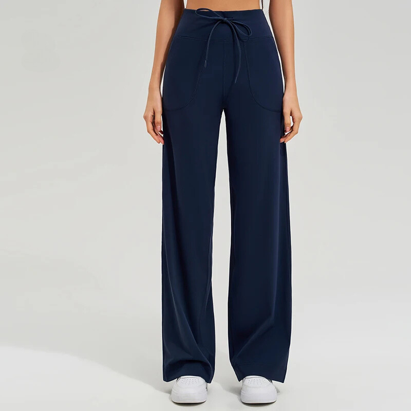 Comfortable Elastic Waist Active Pants