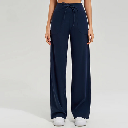 Comfortable Elastic Waist Active Pants