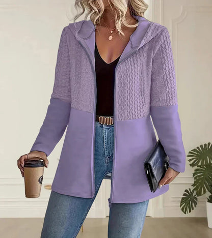 Comfy Zip Up Hooded Sweatshirt