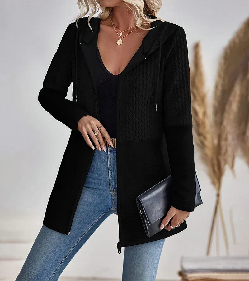 Comfy Zip Up Hooded Sweatshirt