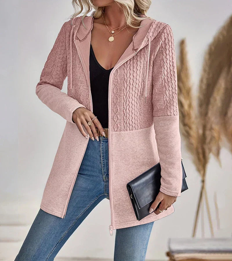 Comfy Zip Up Hooded Sweatshirt