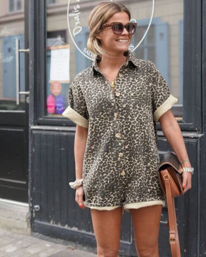 Comfy Kids Safari Jumpsuit
