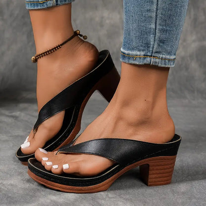 Elegant Ladies High Heel Summer Sandals