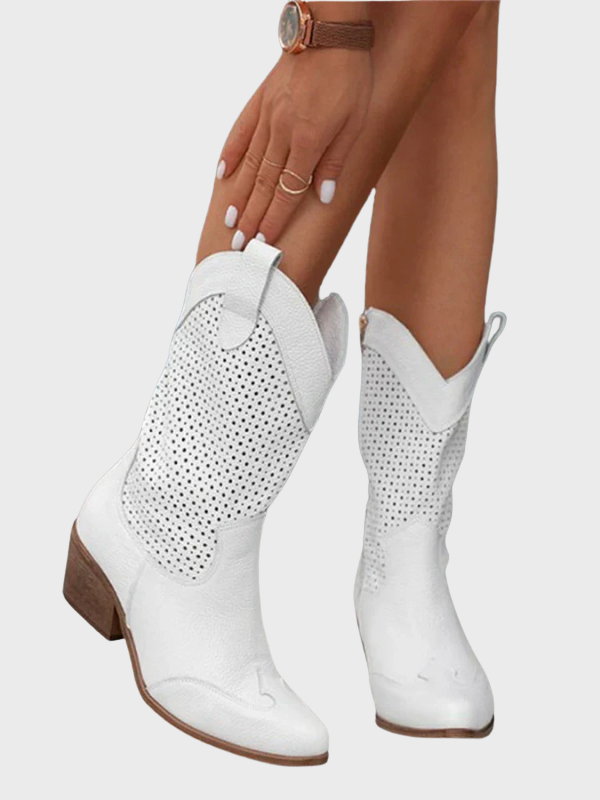 Ladies Western Zip Boots | Stylish - Nocini
