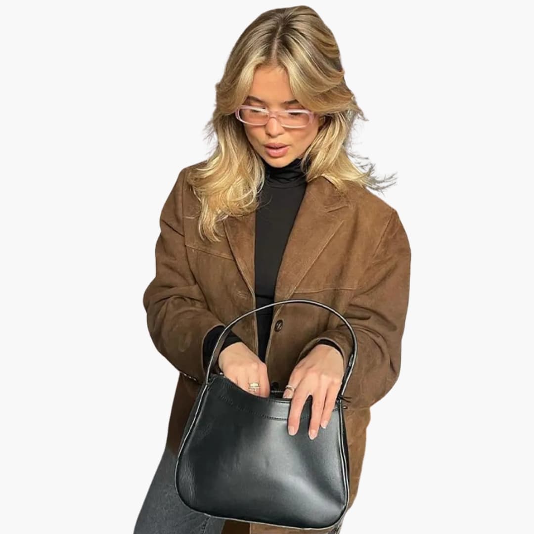 Ladies' Classic Jacket with Pockets and Buttons