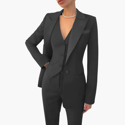 Classic 3-Piece Business Suit for Women