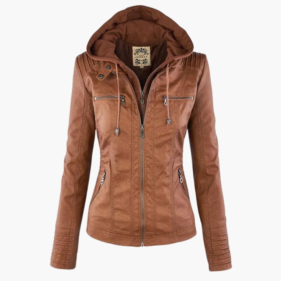 Ladies' Fleece Zip Hooded Sweatshirt - Olytrend