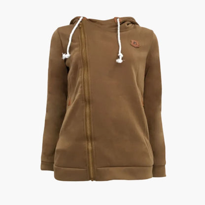Ladies' Pullover Hooded Sweatshirt with Adjustable Hood