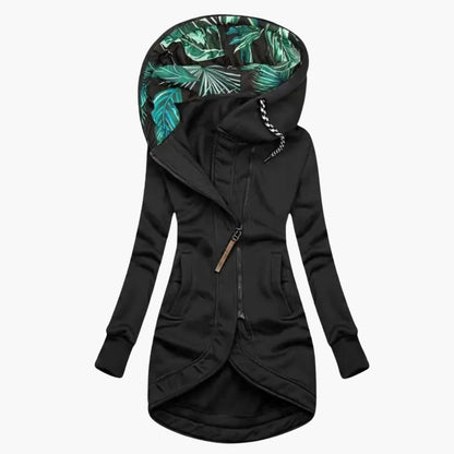 Women's Water Resistant Parka with Side Pockets