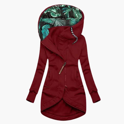 Women's Water Resistant Parka with Side Pockets