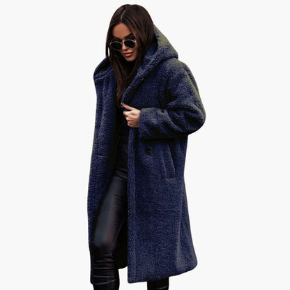 Ladies Waterproof Parka with Zip Fastening