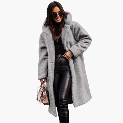 Ladies Waterproof Parka with Zip Fastening
