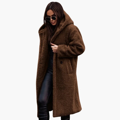 Ladies Waterproof Parka with Zip Fastening