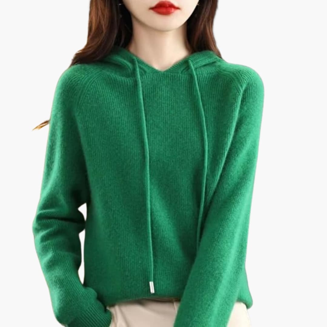 Cozy Women's Long Sleeve Sweater Hoodie - Olytrend