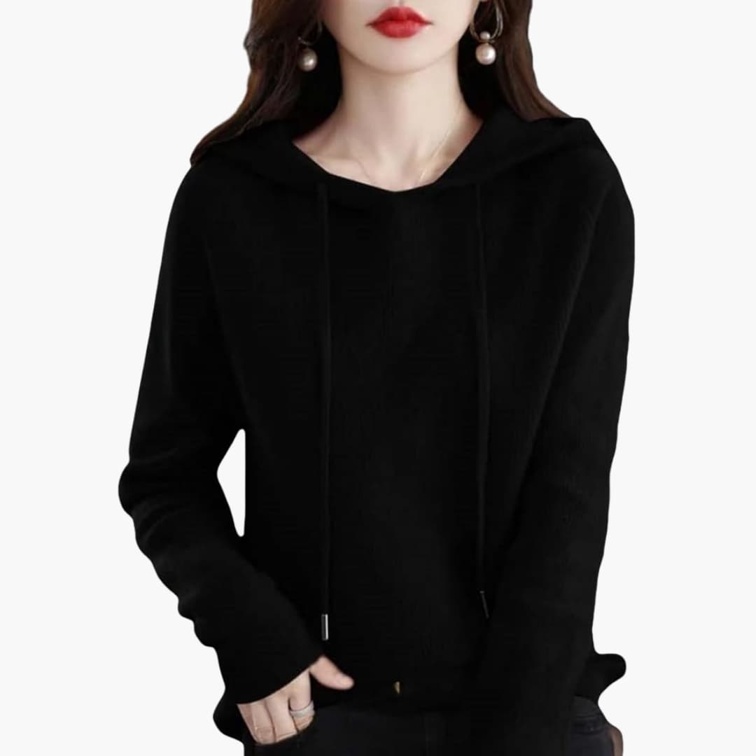 Cozy Women's Long Sleeve Sweater Hoodie