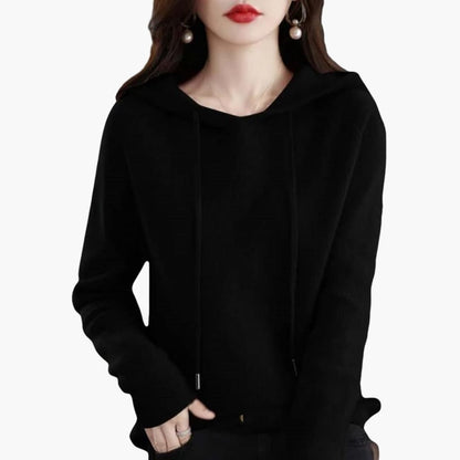 Cozy Women's Long Sleeve Sweater Hoodie