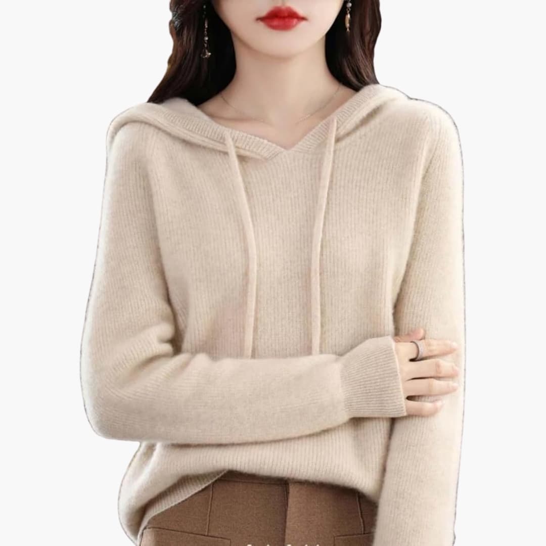 Cozy Women's Long Sleeve Sweater Hoodie