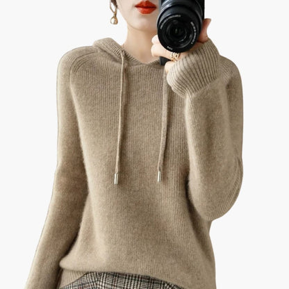 Cozy Women's Long Sleeve Sweater Hoodie