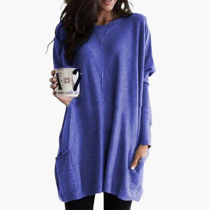 Women's Oversized Crew Neck Sweater