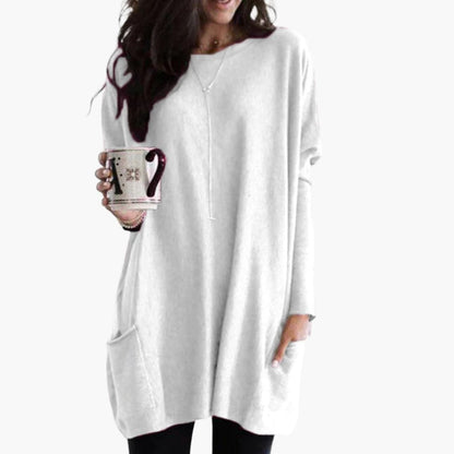 Women's Oversized Crew Neck Sweater
