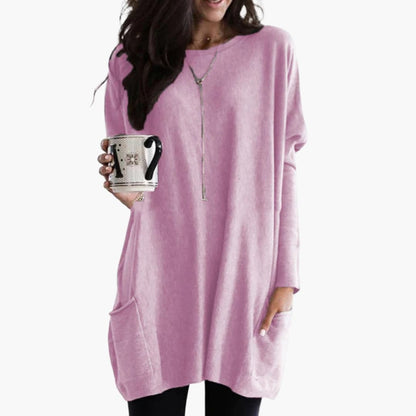 Women's Oversized Crew Neck Sweater