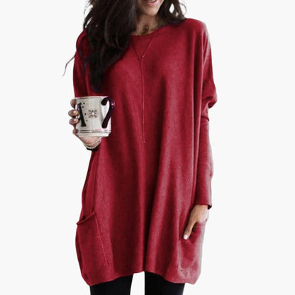 Women's Oversized Crew Neck Sweater