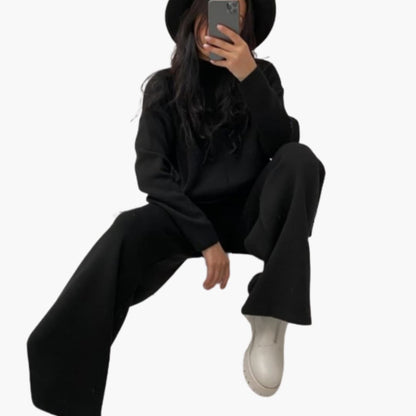 Comfy Women's Sweat Suit with Hoodie and Joggers
