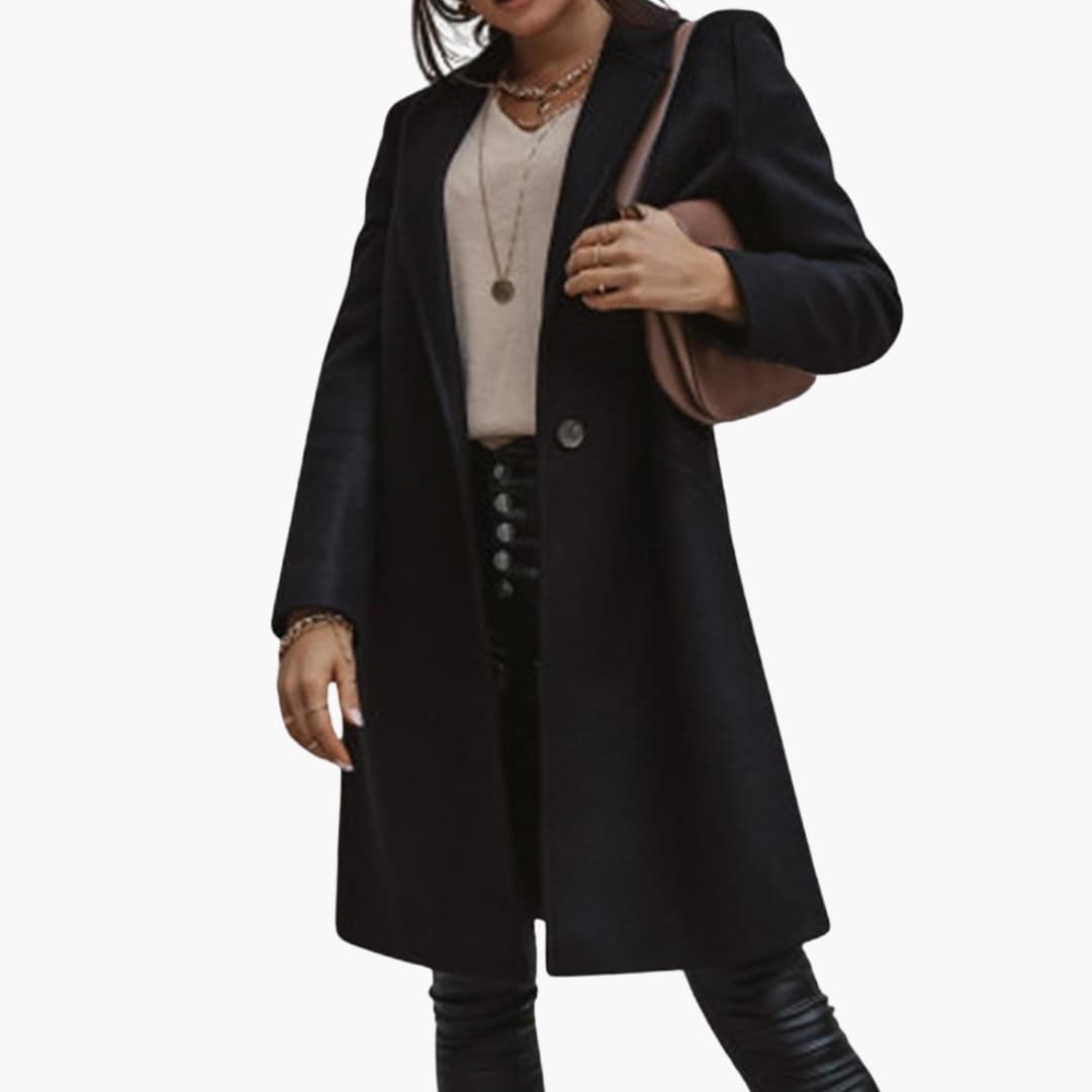 Ladies Classic Tailored Overcoat