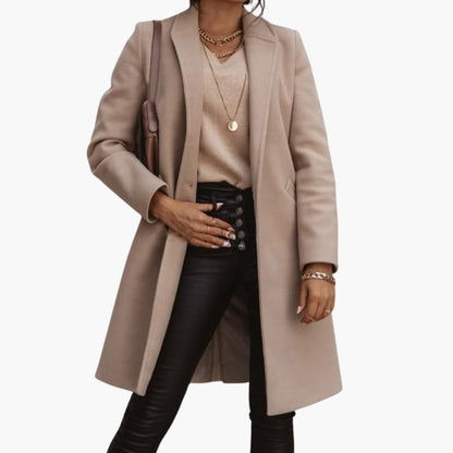 Ladies Classic Tailored Overcoat