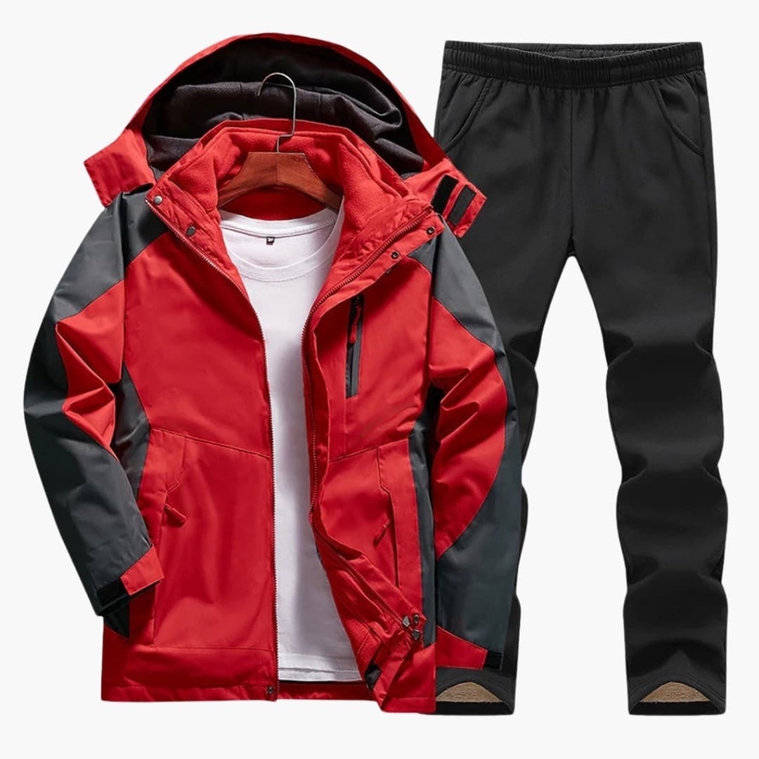 Ladies Waterproof Parka Jacket Set