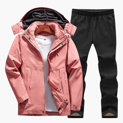 Ladies Waterproof Parka Jacket Set