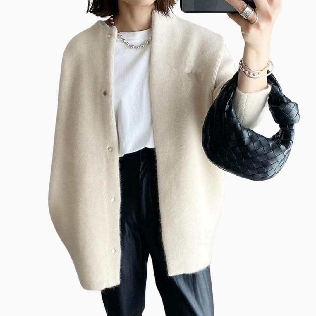 Cozy Women's Long Sleeve Open Cardigan Sweater