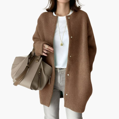 Cozy Women's Long Sleeve Open Cardigan Sweater