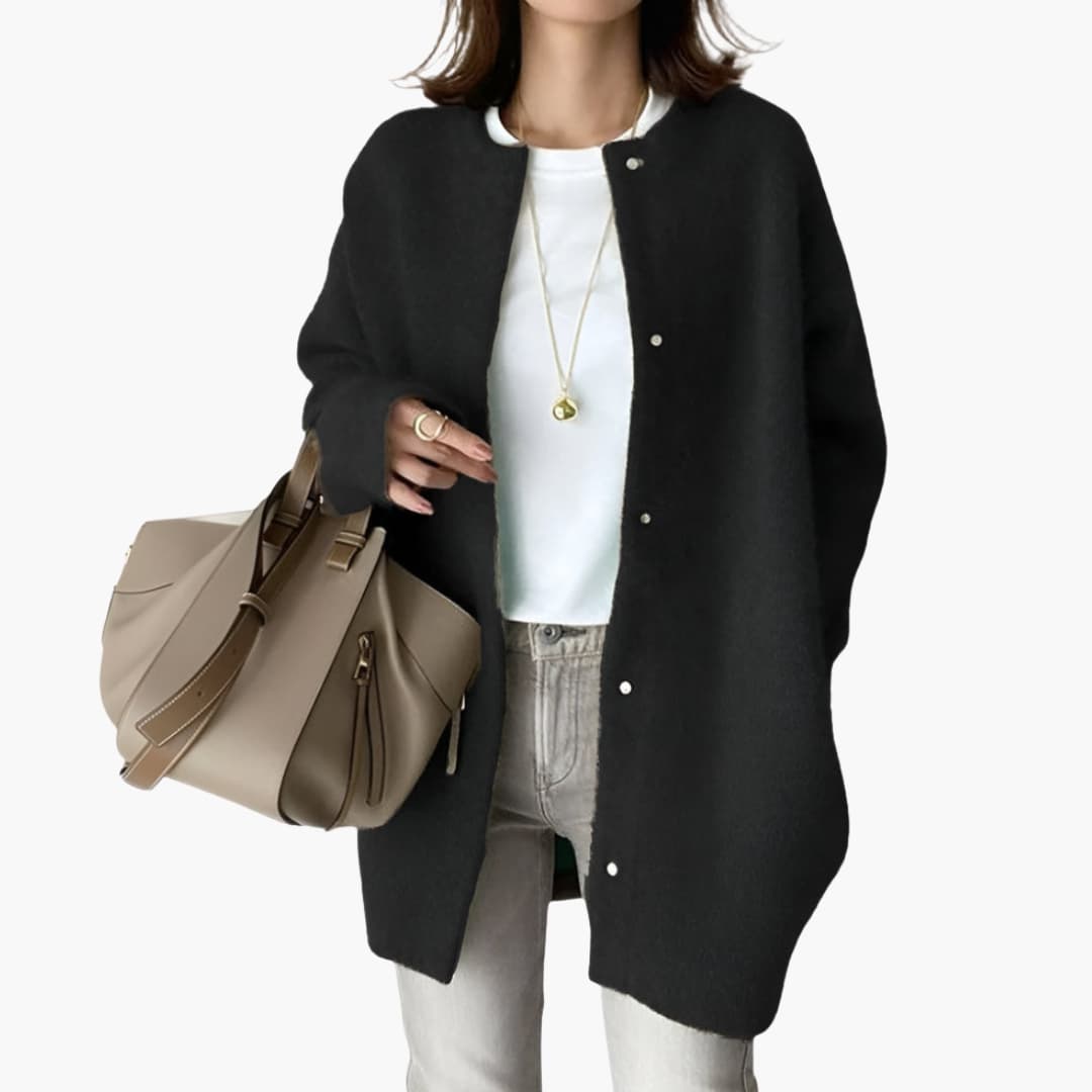 Cozy Women's Long Sleeve Open Cardigan Sweater