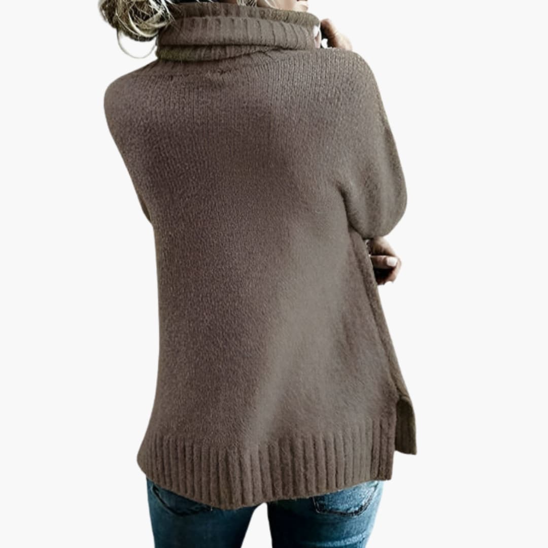 Comfy Women's Large Sweater with Long Sleeves