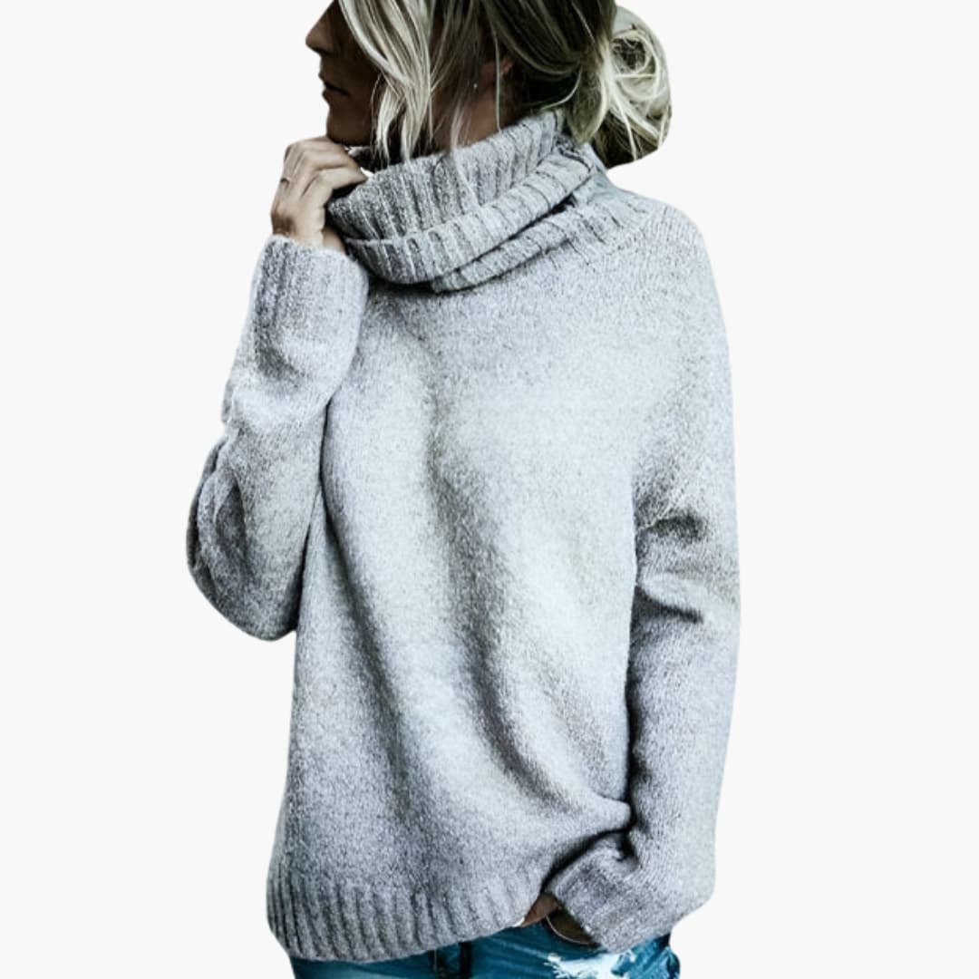 Comfy Women's Large Sweater with Long Sleeves