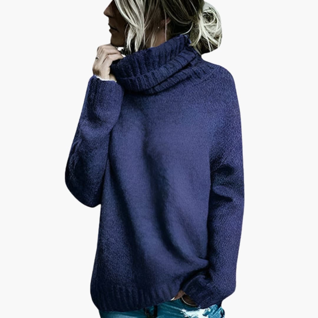 Comfy Women's Large Sweater with Long Sleeves