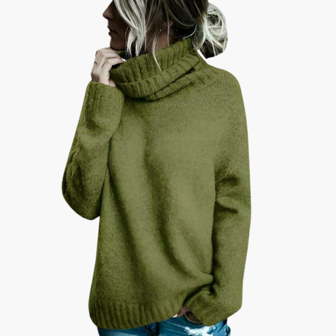 Comfy Women's Large Sweater with Long Sleeves